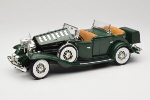 Cadillac Sport Phaeton Zaļš Anson 1:18 30383 Metāls — attēls 2 no 9