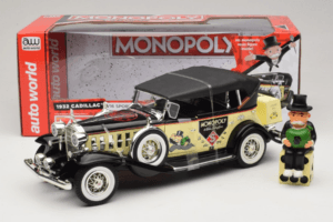 Cadillac V16 Sports Phaeton Monopoly Auto World 1:18 AWSS127/06 Metāls — attēls 6 no 6