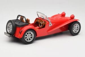 Caterham Super Seven Series 3 Sarkans Anson 1:18 30317-W Metāls — attēls 3 no 8