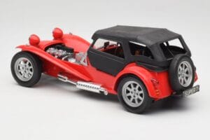 Caterham Super Seven Series 3 Sarkans Anson 1:18 30317-W Metāls — attēls 5 no 8