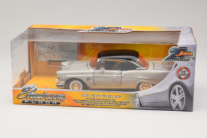Chevrolet Bel Air Chrome Silver Jada 1:24 253745013 Metāls