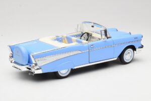 Chevrolet Bel Air Kabriolets Zils Road Signature 1:18 55/1/0863 Metāls — attēls 3 no 8