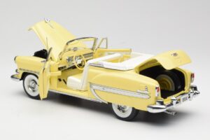 Chevrolet Bel Air Kabriolets Dzeltens Sun Star 1:18 1712 Metāls — attēls 5 no 8