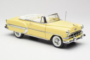Chevrolet Bel Air Kabriolets Dzeltens Sun Star 1:18 1712 Metāls — attēls 6 no 8