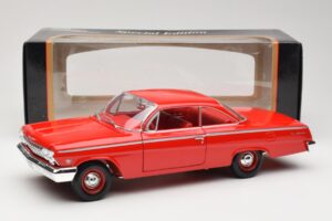 Chevrolet Bel Air Sarkans Maisto 1:18 31641 Metāls — attēls 8 no 8