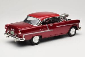Chevrolet Bel Air Sarkans Motormax 1:18 73100TC-M1 Metāls — attēls 3 no 8