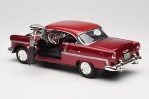 Chevrolet Bel Air Sarkans Motormax 1:18 73100TC-M1 Metāls — attēls 5 no 8