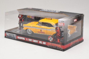 Chevrolet Bel Air Taxi Deadpool Metals Diecast 1:24 30290 Metāls — attēls 3 no 3
