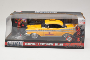 Chevrolet Bel Air Taxi Deadpool Metals Diecast 1:24 30290 Metāls