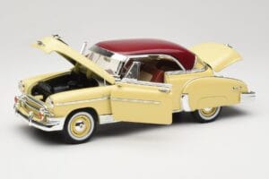 Chevrolet Bel Air Dzeltens & Sarkans Motormax 1:18 73111 Metāls — attēls 2 no 8