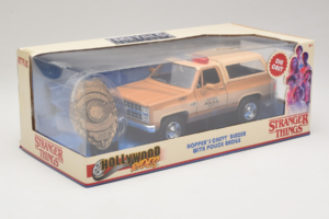 Chevrolet Blazer K5 Policija Stranger Things Metals Diecast 1:24 31111-24 Metāls — attēls 2 no 3