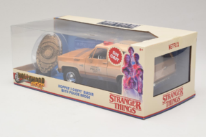 Chevrolet Blazer K5 Policija Stranger Things Metals Diecast 1:24 31111-24 Metāls — attēls 3 no 3