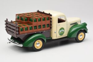 Chevrolet Brasseur Perrier Delivery Van Zaļš Solido 1:18 203243 Metāls — attēls 3 no 8