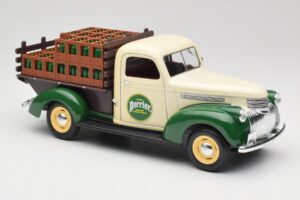 Chevrolet Brasseur Perrier Delivery Van Zaļš Solido 1:18 203243 Metāls — attēls 6 no 8