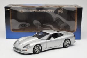 Chevrolet Callaway C12 Sudrabs AUTOart 1:18 71011 Metāls — attēls 8 no 8