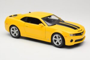 Chevrolet Camaro SS RS Dzeltens Maisto 1:18 31173 Metāls — attēls 6 no 8