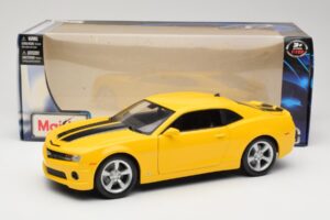 Chevrolet Camaro SS RS Dzeltens Maisto 1:18 31173 Metāls — attēls 8 no 8
