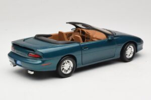 Chevrolet Camaro Z28 Kabriolets Zaļš American Muscle 1:18 7231D0 Metāls — attēls 3 no 8