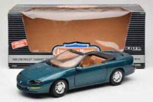 Chevrolet Camaro Z28 Kabriolets Zaļš American Muscle 1:18 7231D0 Metāls — attēls 8 no 8