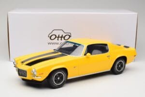 Chevrolet Camaro Z28 RS Daytona Yellow Otto 1:12 G085 Sveķi — attēls 6 no 6