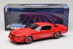 Chevrolet Camaro Z28 Yenko Turbo Z Sarkans GreenLight 1:18 12999 Metāls — attēls 8 no 8