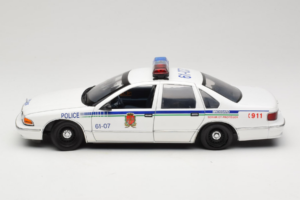 Chevrolet Caprice Kanāda Policija UT Models 1:18 21023 Metāls — attēls 4 no 8