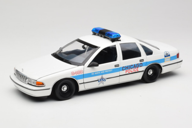 Chevrolet Caprice Chicago Policija UT Models 1:18 180142096 Metāls