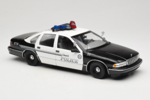 Chevrolet Caprice Glendale Policija UT Models 1:18 21026 Metāls — attēls 6 no 8