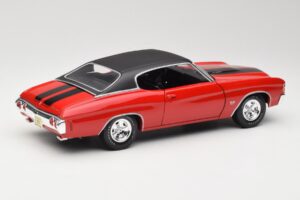 Chevrolet Chevelle SS 454 Sarkans Maisto 1:18 531892 Metāls — attēls 3 no 8