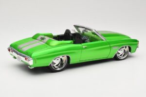 Chevrolet Chevelle SS Kabriolets Zaļš Maisto 1:18 31099 Metāls — attēls 3 no 8