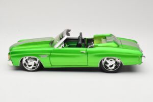 Chevrolet Chevelle SS Kabriolets Zaļš Maisto 1:18 31099 Metāls — attēls 4 no 8