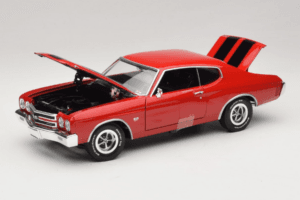 Chevrolet Chevelle SS Sarkans Jack Reacher Auto World 1:18 AWSS109/06 Metāls — attēls 2 no 8