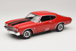Chevrolet Chevelle SS Sarkans Jack Reacher Auto World 1:18 AWSS109/06 Metāls