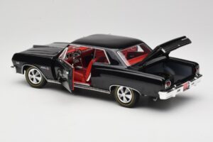 Chevrolet Chevelle Z-16 Melns American Muscle 1:18 AMM1061/06 Metāls — attēls 5 no 8