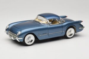 Chevrolet Corvette C1 Zils Mira 1:18 6105 Metāls