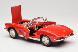 Chevrolet Corvette C1 Sarkans ERTL 1:18 7835 Metāls — attēls 5 no 8
