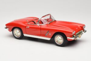 Chevrolet Corvette C1 Sarkans ERTL 1:18 7835 Metāls — attēls 6 no 8