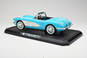 Chevrolet Corvette C1 Hard Top Zils Solido 1:12 1202-M1 Metāls — attēls 7 no 8