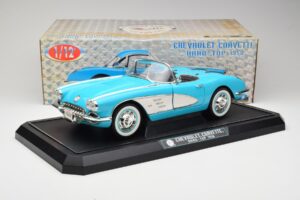 Chevrolet Corvette C1 Hard Top Zils Solido 1:12 1202-M1 Metāls — attēls 8 no 8