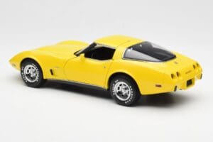 Chevrolet Corvette C3 Dzeltens UT Models 1:18 21074 Metāls — attēls 7 no 8
