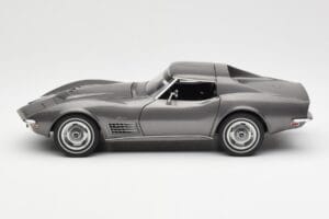 Chevrolet Corvette C3 Spider Laguna Pelēks Metaliks AUTOart 1:18 71173 Metāls — attēls 4 no 8