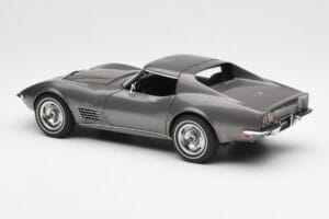 Chevrolet Corvette C3 Spider Laguna Pelēks Metaliks AUTOart 1:18 71173 Metāls — attēls 7 no 8