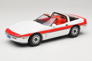 Chevrolet Corvette C4 A-Team Balts GreenLight 1:18 13532 Metāls