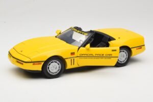 Chevrolet Corvette C4 Indianapolis 500 Pace Car Dzeltens Greenlight 1:18 11801-06 Metāls — attēls 2 no 8