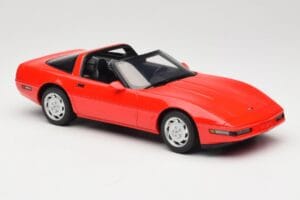 Chevrolet Corvette C4 Torch Red GT Spirit 1:18 GT537 Sveķi — attēls 4 no 6