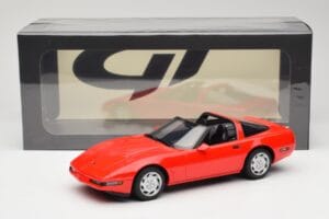 Chevrolet Corvette C4 Torch Red GT Spirit 1:18 GT537 Sveķi — attēls 6 no 6
