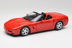 Chevrolet Corvette C5 Kabriolets Torch Sarkans Maisto 1:18 50318 Metāls