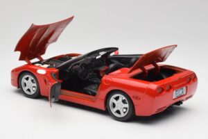 Chevrolet Corvette C5 Kabriolets Torch Sarkans Maisto 1:18 50318 Metāls — attēls 5 no 8