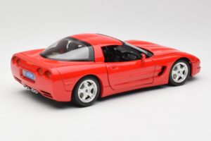 Chevrolet Corvette C5 Sarkans Bburago 1:18 3066 Metāls — attēls 3 no 8