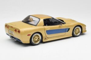 Chevrolet Corvette C5 Guldstrand Signature Edition Zelts Maisto 1:18 31657 Metāls — attēls 3 no 8